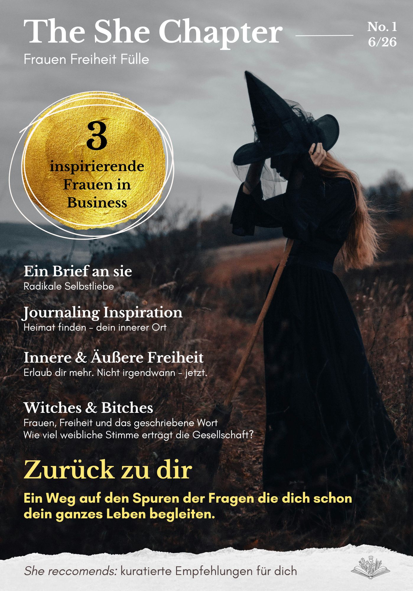 Cover Ausgabe 01 – Zurück zu dir